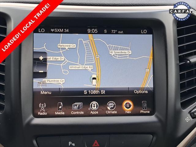 used 2017 Jeep Cherokee car, priced at $11,890