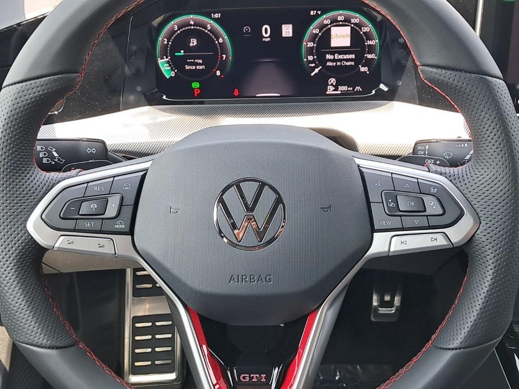new 2025 Volkswagen Golf GTI car, priced at $33,312
