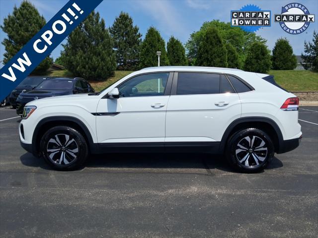 used 2024 Volkswagen Atlas Cross Sport car, priced at $35,890