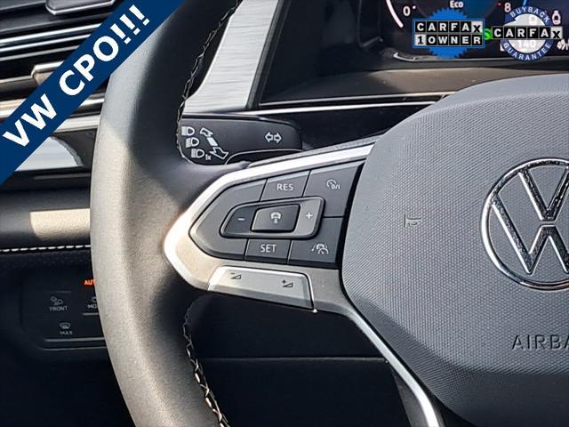 used 2024 Volkswagen Atlas Cross Sport car, priced at $35,890