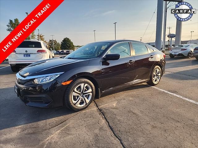 used 2018 Honda Civic car, priced at $16,999