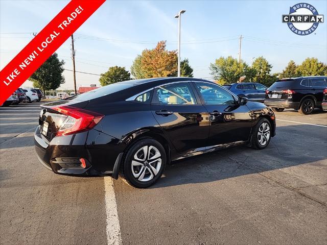 used 2018 Honda Civic car, priced at $16,999