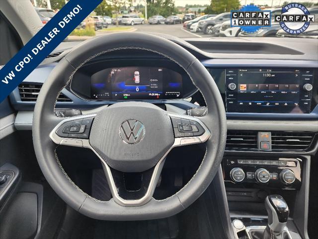 used 2024 Volkswagen Taos car, priced at $28,999