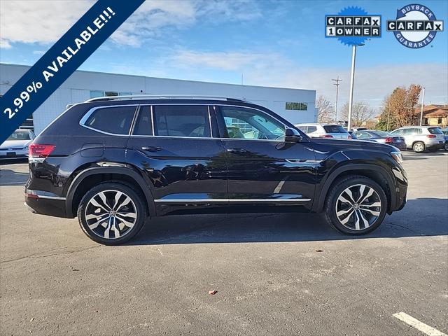 used 2022 Volkswagen Atlas car, priced at $32,999