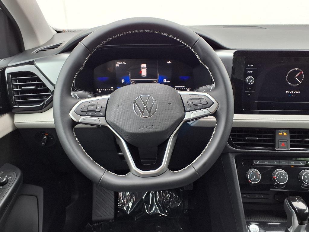 new 2025 Volkswagen Taos car, priced at $27,800
