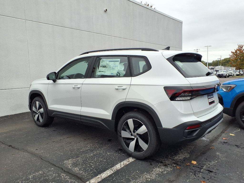 new 2025 Volkswagen Taos car, priced at $27,800