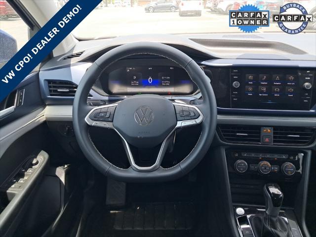 used 2024 Volkswagen Taos car, priced at $26,380