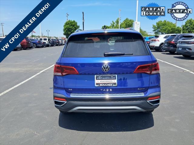 used 2024 Volkswagen Taos car, priced at $26,380