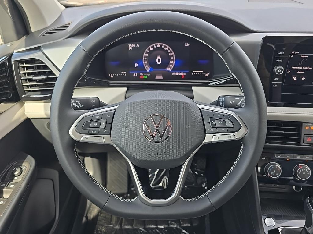 new 2025 Volkswagen Taos car, priced at $27,800