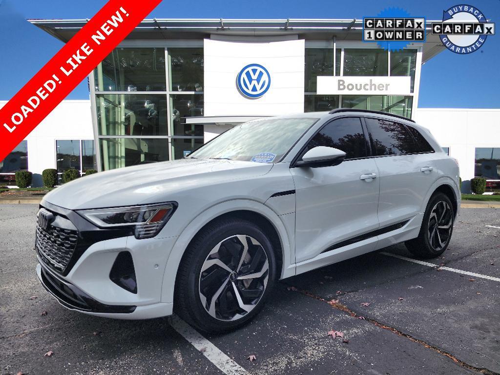 used 2024 Audi Q8 e-tron car, priced at $34,999
