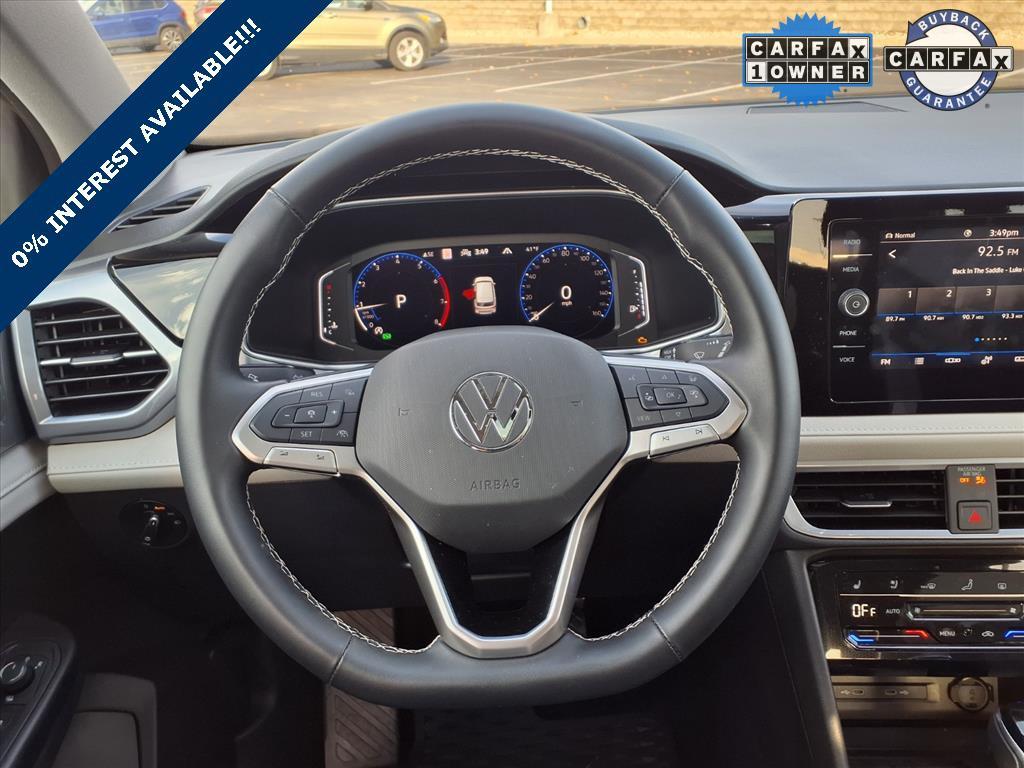 used 2025 Volkswagen Taos car, priced at $29,999