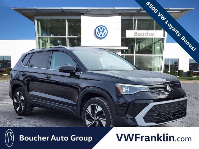 new 2025 Volkswagen Taos car, priced at $31,969