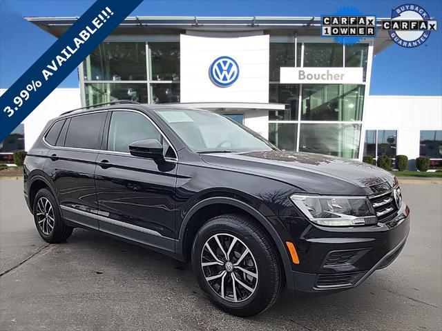 used 2021 Volkswagen Tiguan car, priced at $21,999