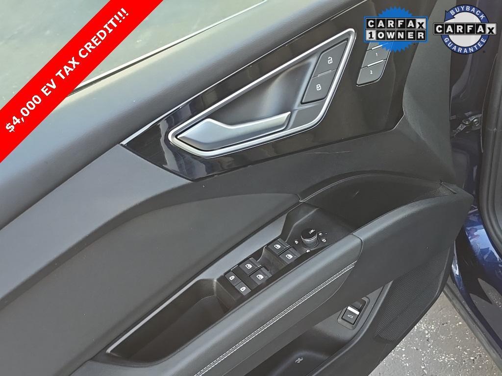 used 2023 Audi Q4 e-tron car, priced at $27,490