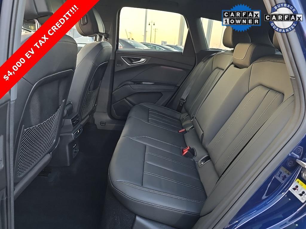 used 2023 Audi Q4 e-tron car, priced at $27,490