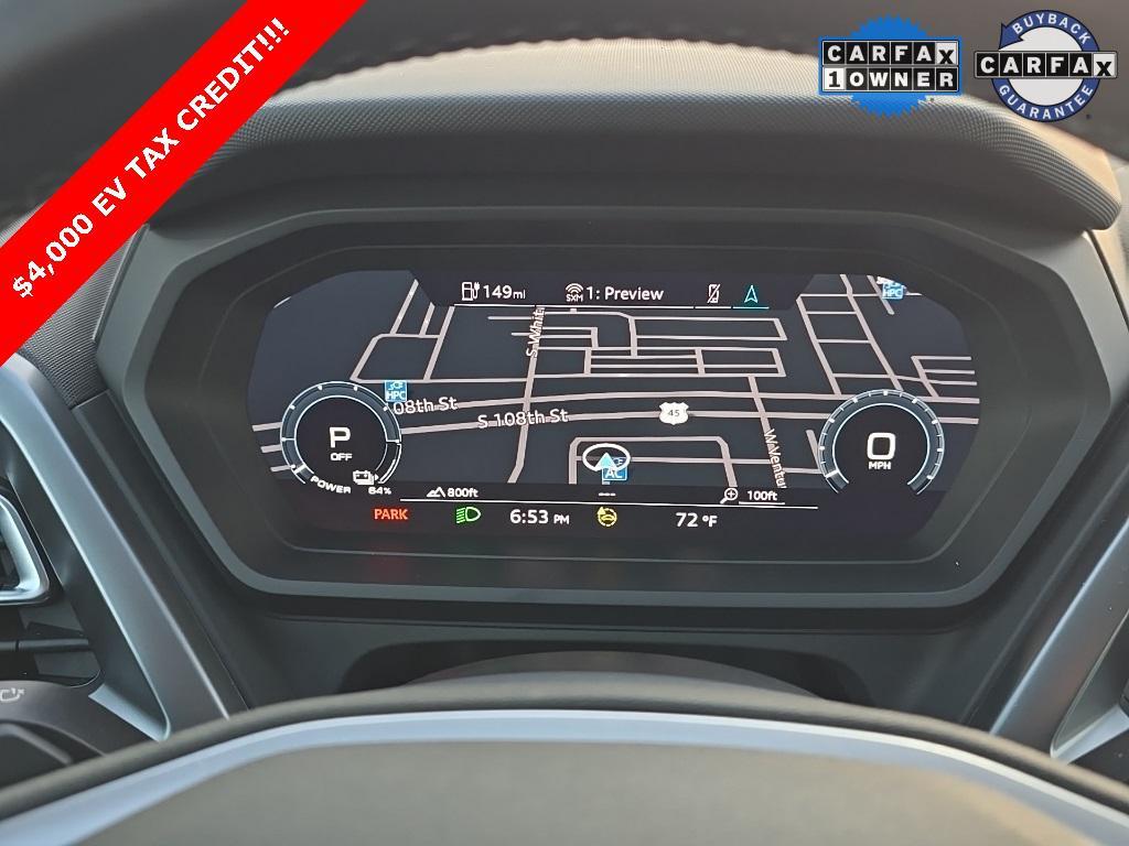 used 2023 Audi Q4 e-tron car, priced at $27,490