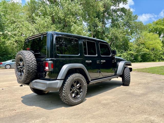 used 2021 Jeep Wrangler car, priced at $35,995