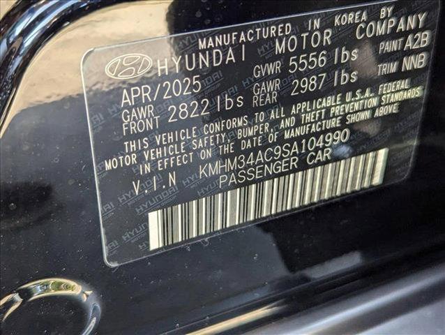 new 2025 Hyundai IONIQ 6 car, priced at $50,955