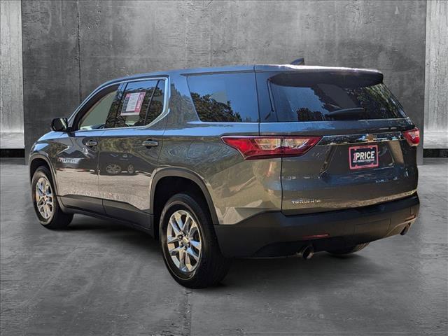 used 2021 Chevrolet Traverse car, priced at $27,851