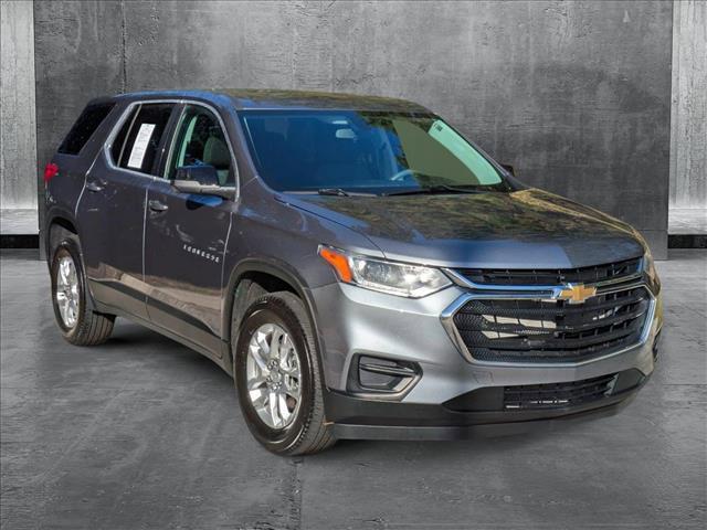 used 2021 Chevrolet Traverse car, priced at $27,851