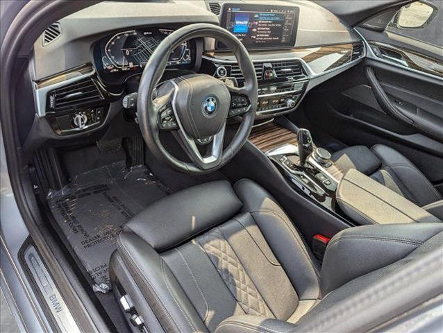 used 2023 BMW 530e car, priced at $31,604
