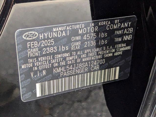 new 2025 Hyundai Sonata Hybrid car, priced at $39,480
