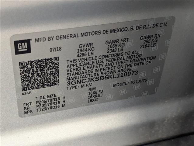 used 2019 Chevrolet Trax car, priced at $8,984