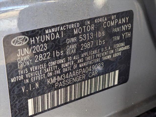 used 2023 Hyundai IONIQ 6 car, priced at $38,288