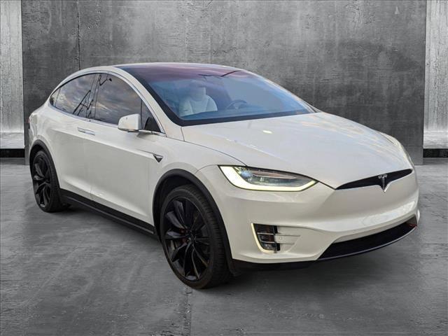 used 2020 Tesla Model X car, priced at $43,488