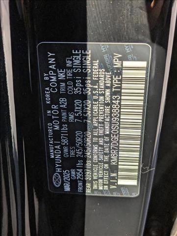 new 2025 Hyundai Palisade car, priced at $56,715