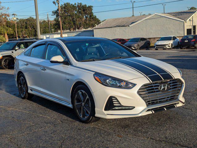 used 2019 Hyundai Sonata Hybrid car, priced at $19,487