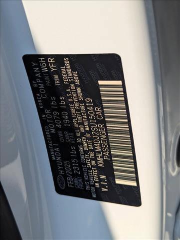new 2025 Hyundai Elantra car, priced at $29,705