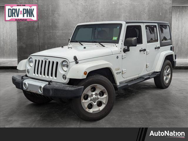 used 2015 Jeep Wrangler Unlimited car, priced at $22,376