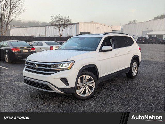 used 2021 Volkswagen Atlas car, priced at $24,684