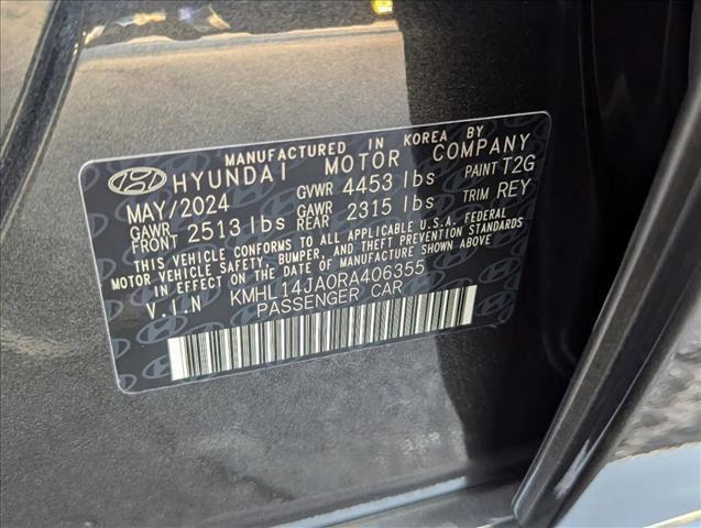new 2024 Hyundai Sonata car, priced at $32,265