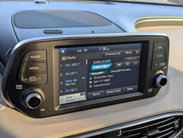 used 2019 Hyundai Santa Fe car, priced at $18,882