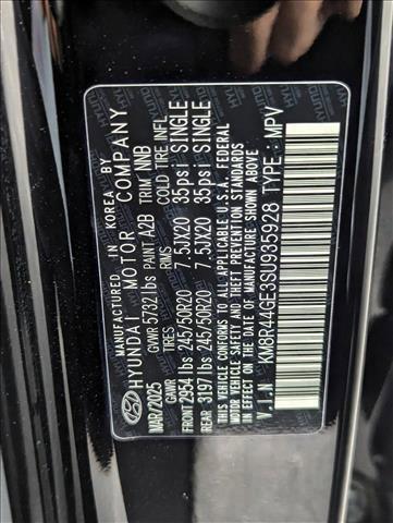 new 2025 Hyundai Palisade car, priced at $46,885