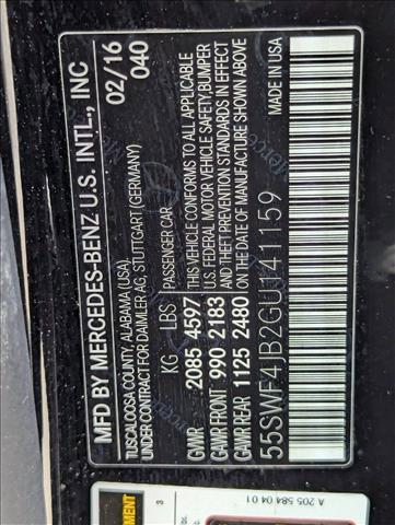 used 2016 Mercedes-Benz C-Class car, priced at $16,989