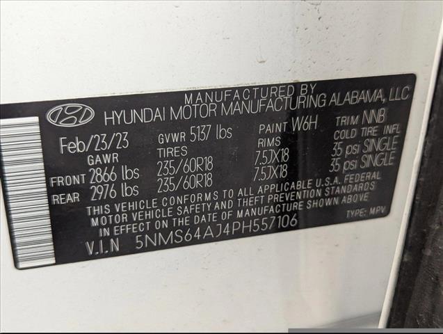 used 2023 Hyundai Santa Fe car, priced at $26,588