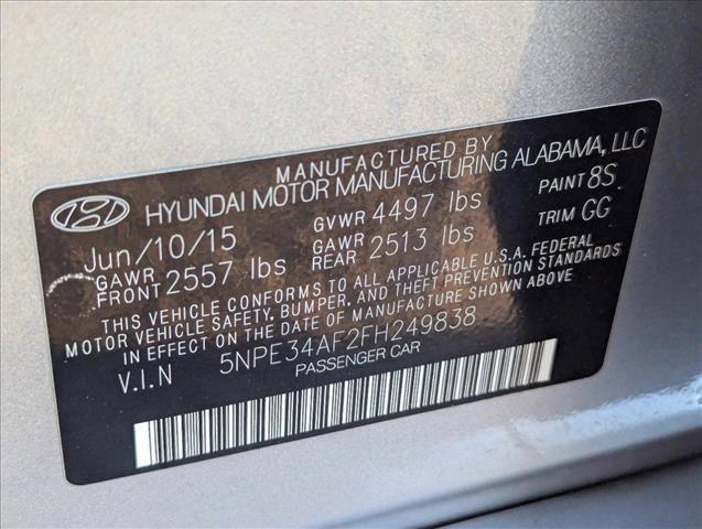 used 2015 Hyundai Sonata car, priced at $11,488