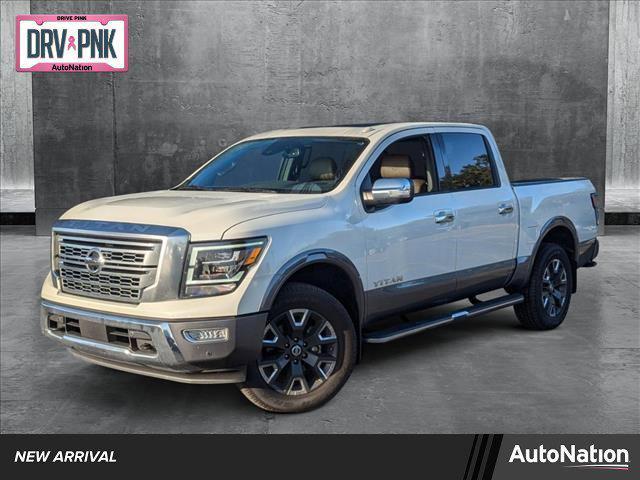 used 2021 Nissan Titan car, priced at $48,466