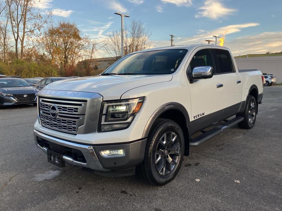 used 2023 Nissan Titan car, priced at $48,999