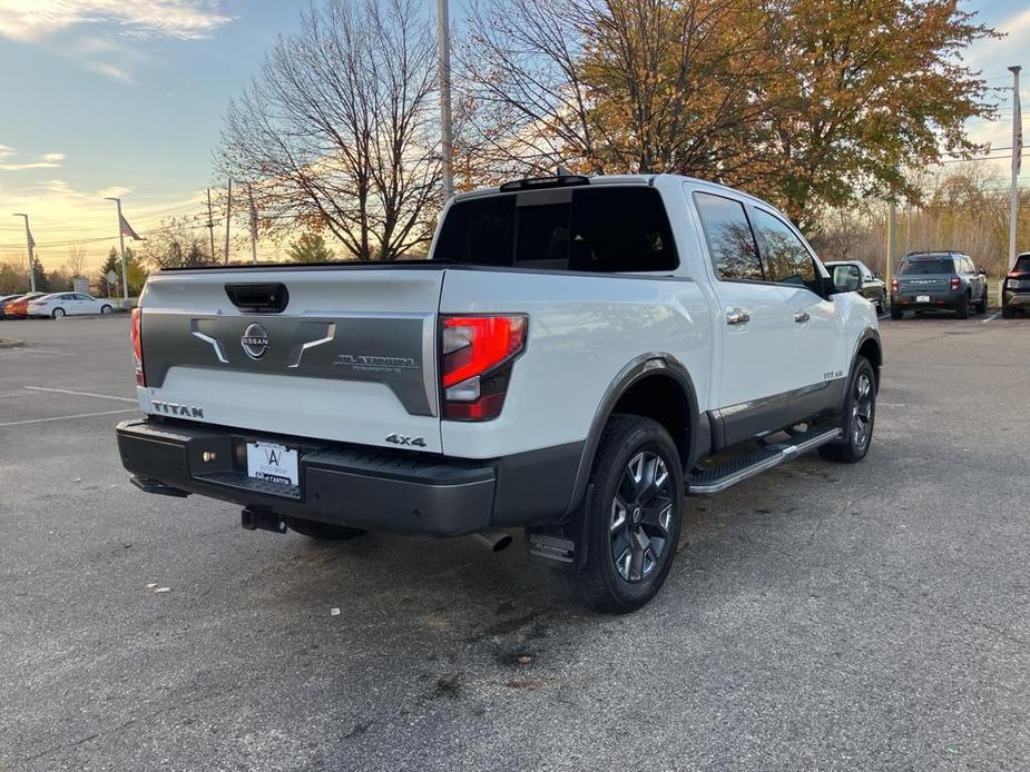 used 2023 Nissan Titan car, priced at $48,999