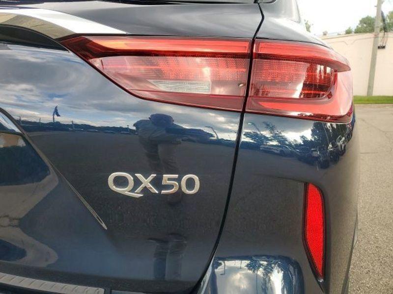 used 2021 INFINITI QX50 car, priced at $25,990