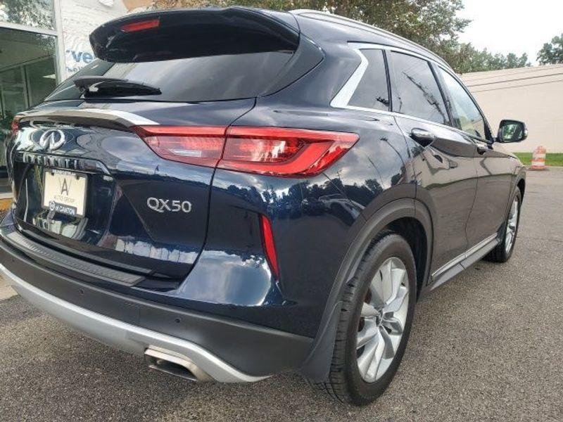 used 2021 INFINITI QX50 car, priced at $25,990