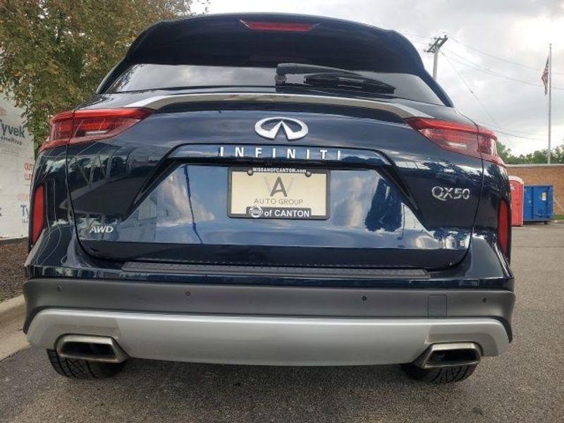 used 2021 INFINITI QX50 car, priced at $25,990