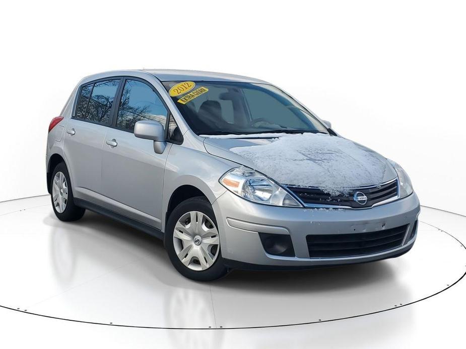 used 2012 Nissan Versa car, priced at $6,000