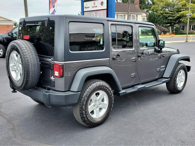 used 2016 Jeep Wrangler Unlimited car, priced at $21,978