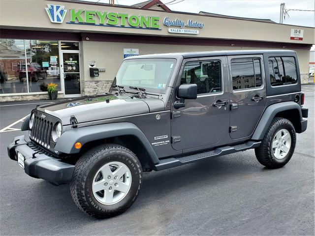 used 2016 Jeep Wrangler Unlimited car, priced at $21,978