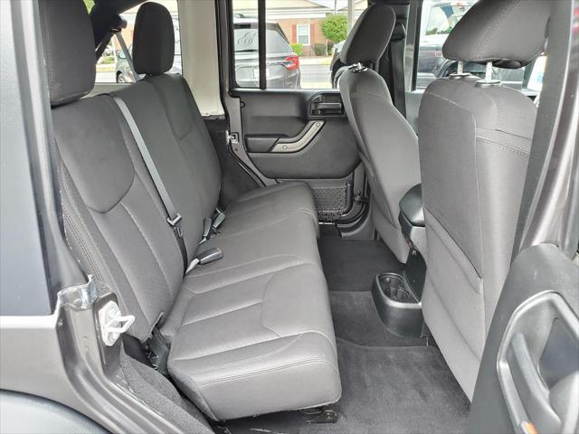 used 2016 Jeep Wrangler Unlimited car, priced at $17,900